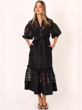 NWT Petal & Pup Izzy 3/4 Sleeve Maxi Dress